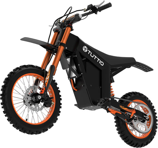 TUTTIO Soleil01 Electric Dirt Bike for Adults 200N.m High Torque 2000W Motor 48V 21Ah Battery